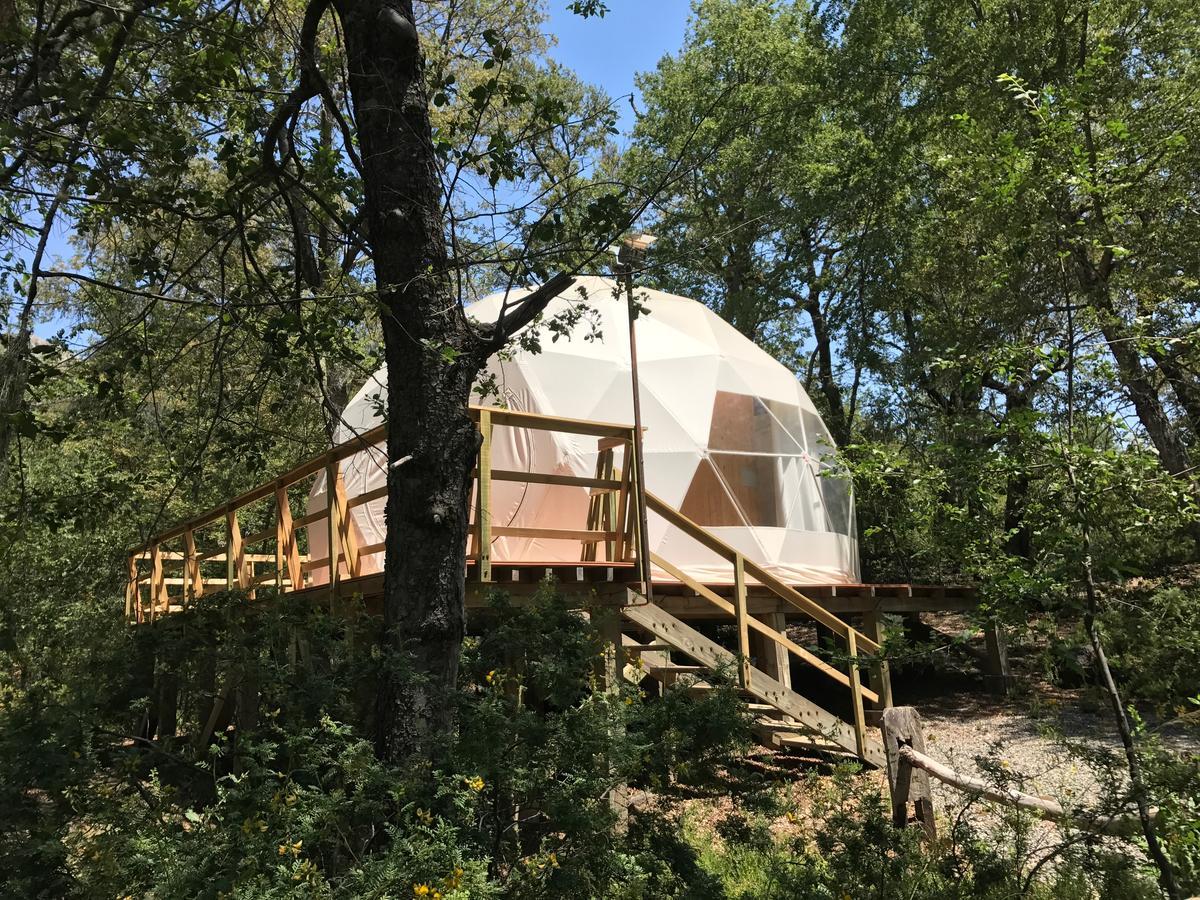 מלון לאס טראנקס Glamping Domos Treepod מראה חיצוני תמונה